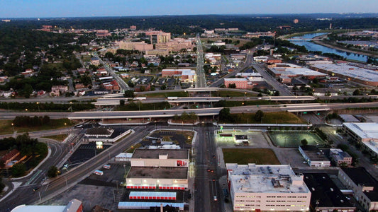 Dayton, Ohio Drone Footage 032