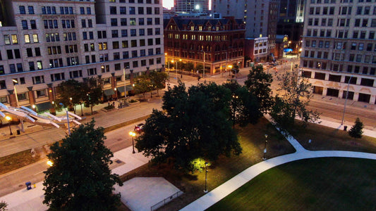 Dayton, Ohio Drone Footage 034