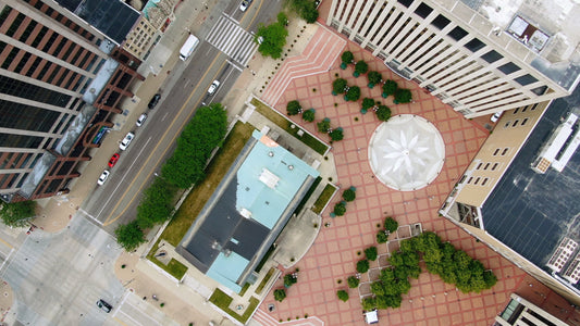 Dayton, Ohio Drone Footage  035