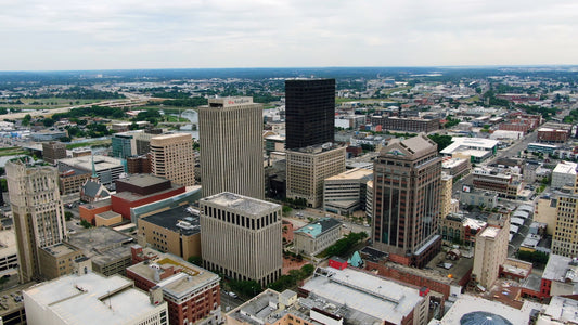 Dayton, Ohio Drone Footage 035 B