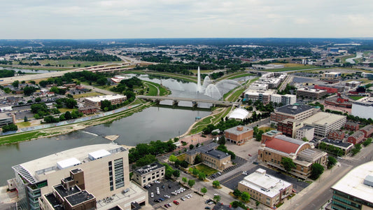 Dayton, Ohio Drone Footage 055