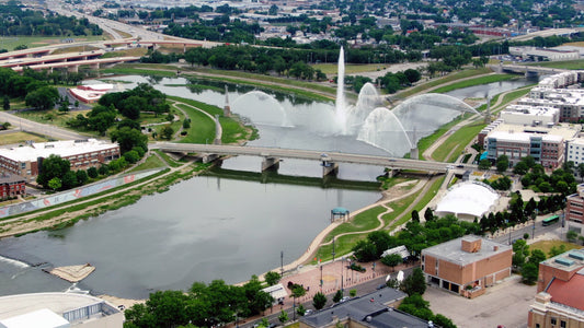 Dayton, Ohio Drone Footage  055 B