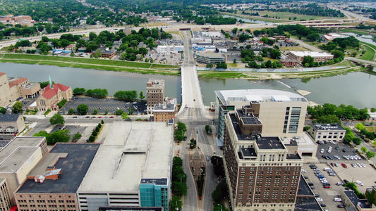 Dayton, Ohio Drone Footage  0a5 B