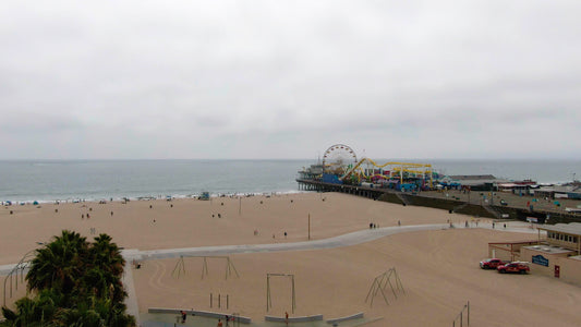 Los Angeles, California Drone Footage 004