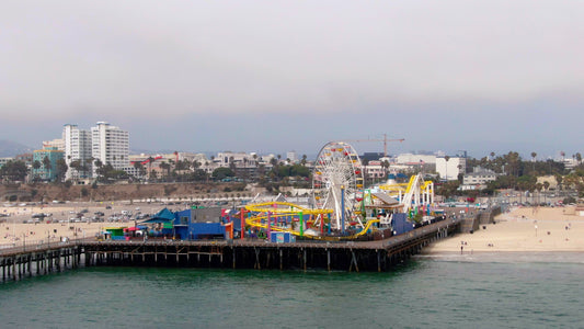 Los Angeles, California Drone Footage 005