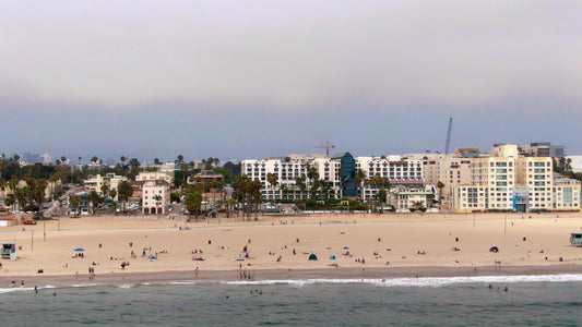 Los Angeles, California Drone Footage 005 B