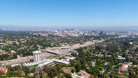 Los Angeles, California Drone Footage 008