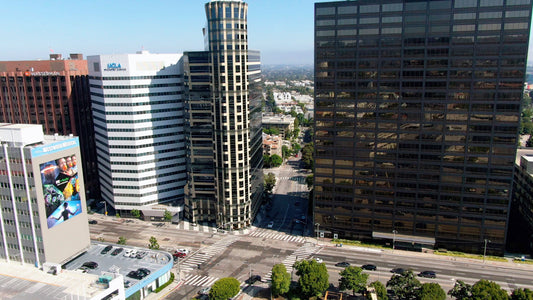 Los Angeles, California Drone Footage 009