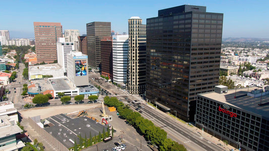 Los Angeles, California Drone Footage 010