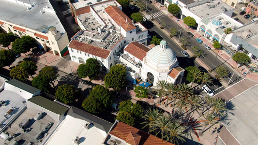 Los Angeles, California Drone Footage 012