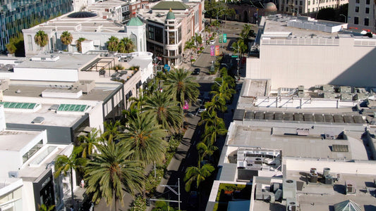 Los Angeles, California Drone Footage 016