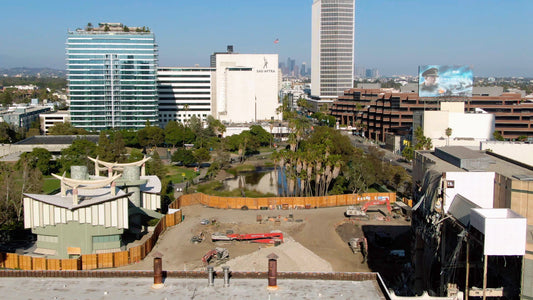 Los Angeles, California Drone Footage 021