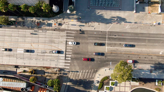 Los Angeles, California Drone Footage  022