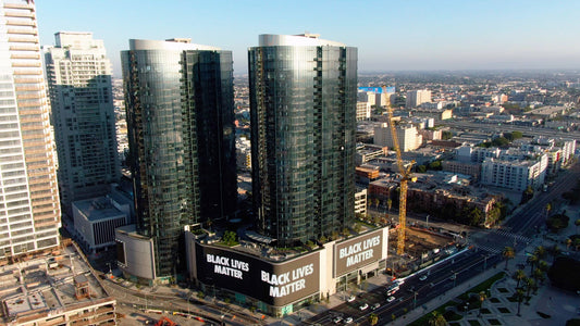 Los Angeles, California Drone Footage 025