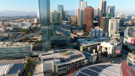 Los Angeles, California Drone Footage  025 B