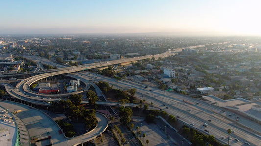 Los Angeles, California Drone Footage 026
