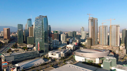 Los Angeles, California Drone Footage 027