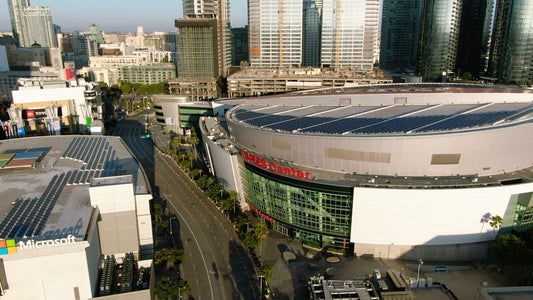 Los Angeles, California Drone Footage 028