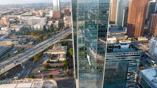 Los Angeles, California Drone Footage  030