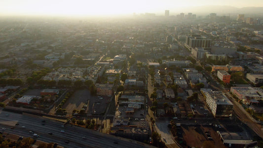 Los Angeles, California Drone Footage  031
