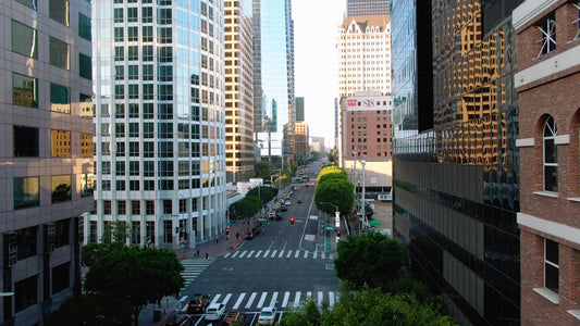 Los Angeles, California Drone Footage  033