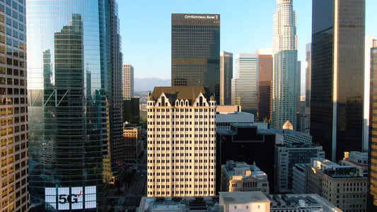 Los Angeles, California Drone Footage  035