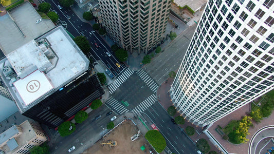 Los Angeles, California Drone Footage 036