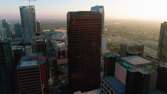 Los Angeles, California Drone Footage 037