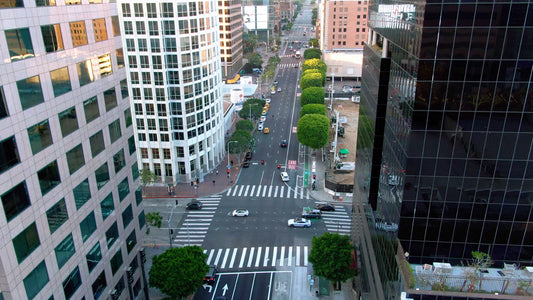 Los Angeles, California Drone Footage  039
