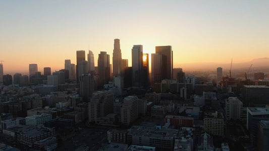 Los Angeles, California Drone Footage 041