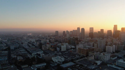 Los Angeles, California Drone Footage  041 B