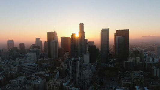 Los Angeles, California Drone Footage 043