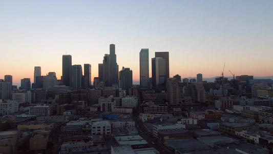 Los Angeles, California Drone Footage 045