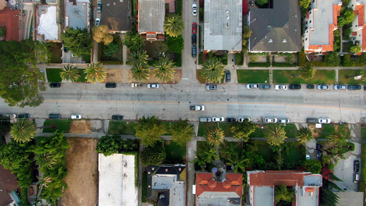 Los Angeles, California Drone Footage 055