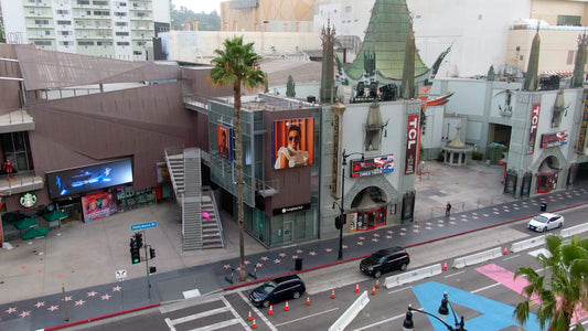 Los Angeles, California Drone Footage 059