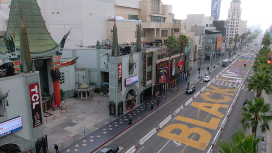 Los Angeles, California Drone Footage  060