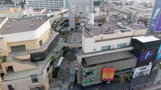 Los Angeles, California Drone Footage  062