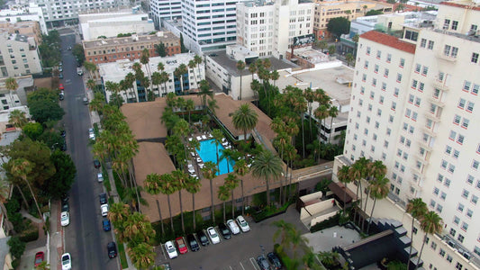 Los Angeles, California Drone Footage  063