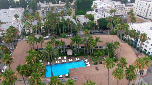 Los Angeles, California Drone Footage 064