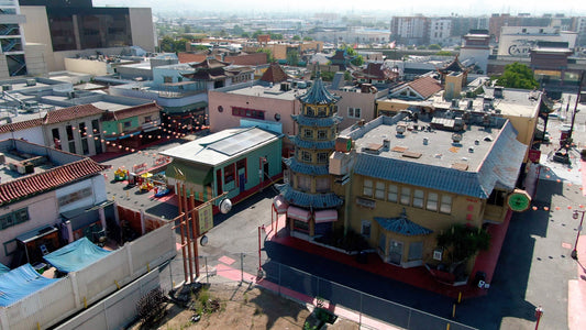 Los Angeles, California Drone Footage  073