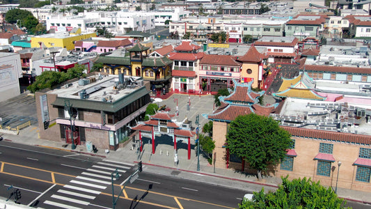 Los Angeles, California Drone Footage 074