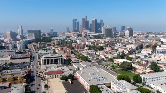 Los Angeles, California Drone Footage 077