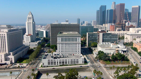 Los Angeles, California Drone Footage 079