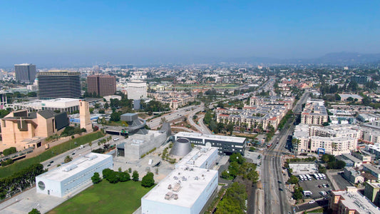Los Angeles, California Drone Footage 080 B