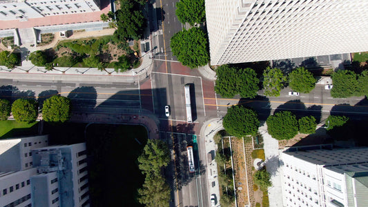 Los Angeles, California Drone Footage 082