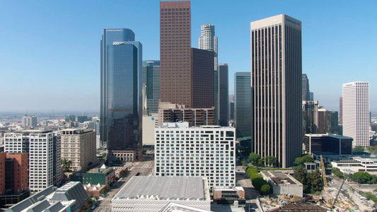 Los Angeles, California Drone Footage  083