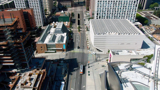 Los Angeles, California Drone Footage  086