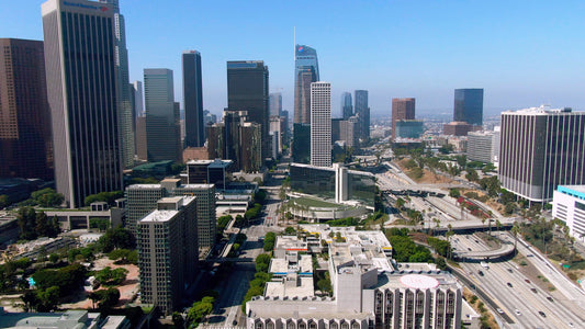 Los Angeles, California Drone Footage  088