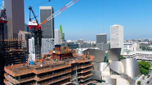 Los Angeles, California Drone Footage  089 B