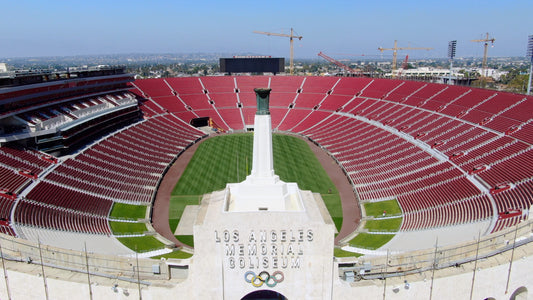 Los Angeles, California Drone Footage 093